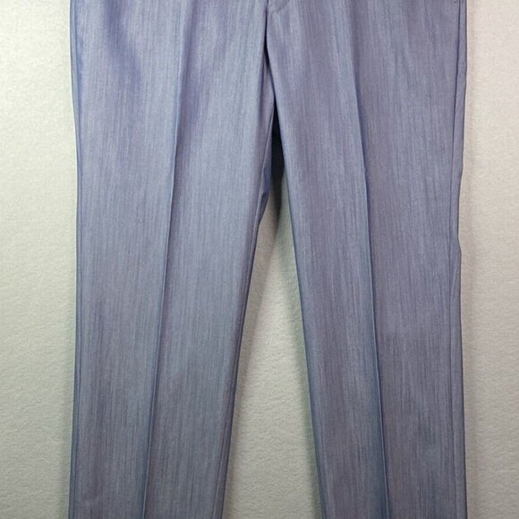 Caravelli Dress Pants Men's Size 38 Waist Indigo Harry Slim‎ Fit Unhemmed NWT - Picture 1 of 12